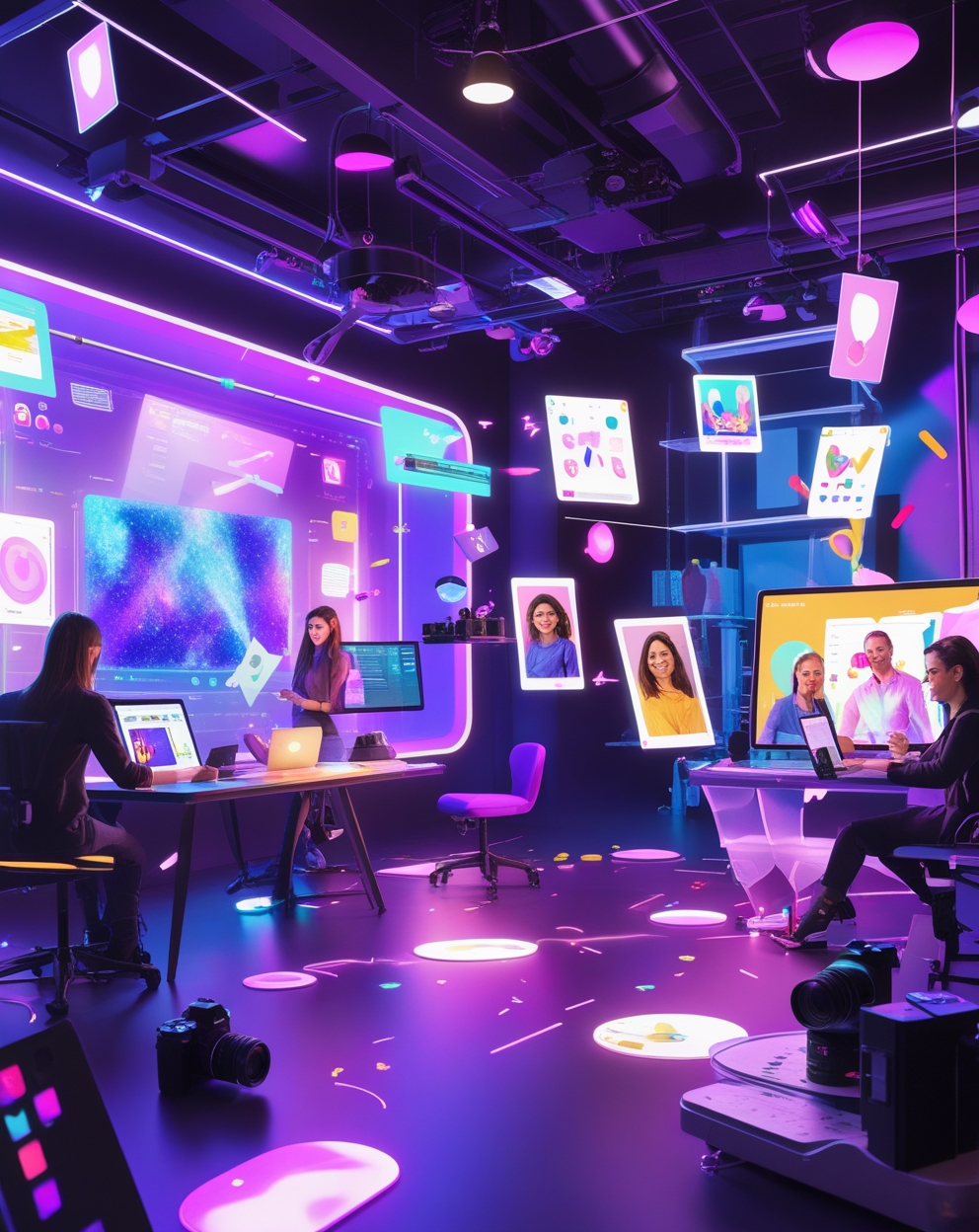 Creative digital camera